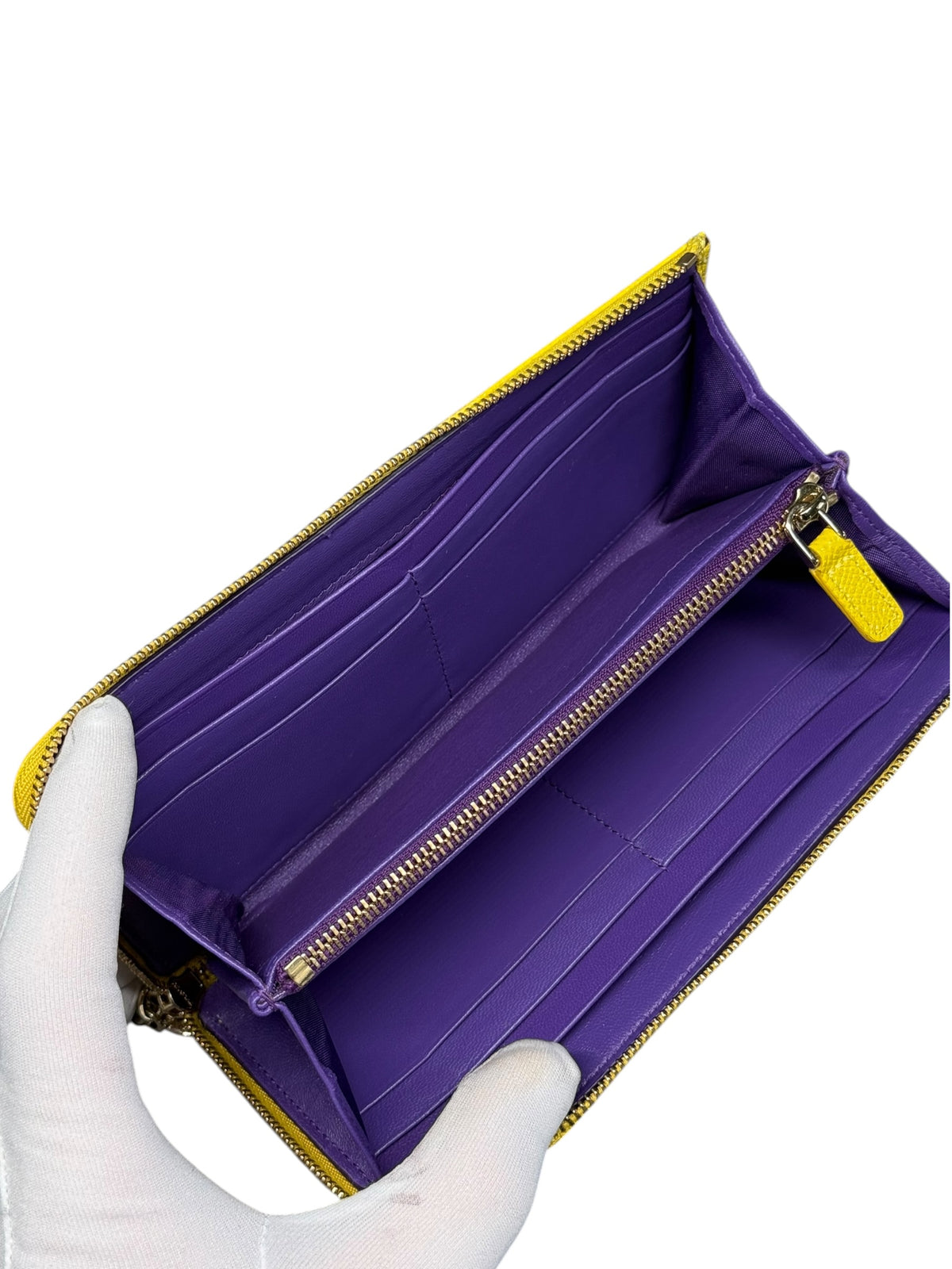 Bvlgari Ring Zip Portemonnaie