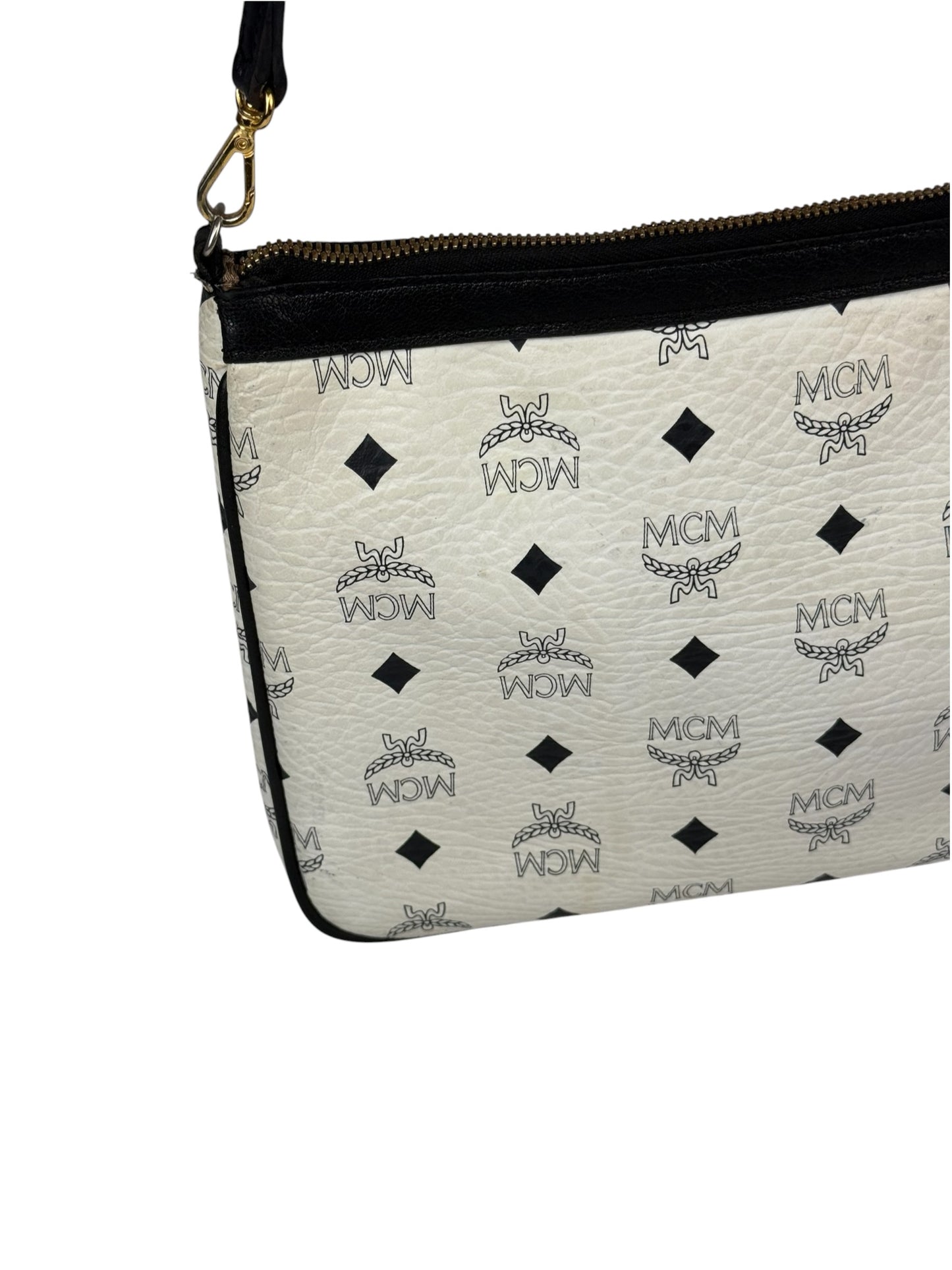 MCM Pochette weiß
