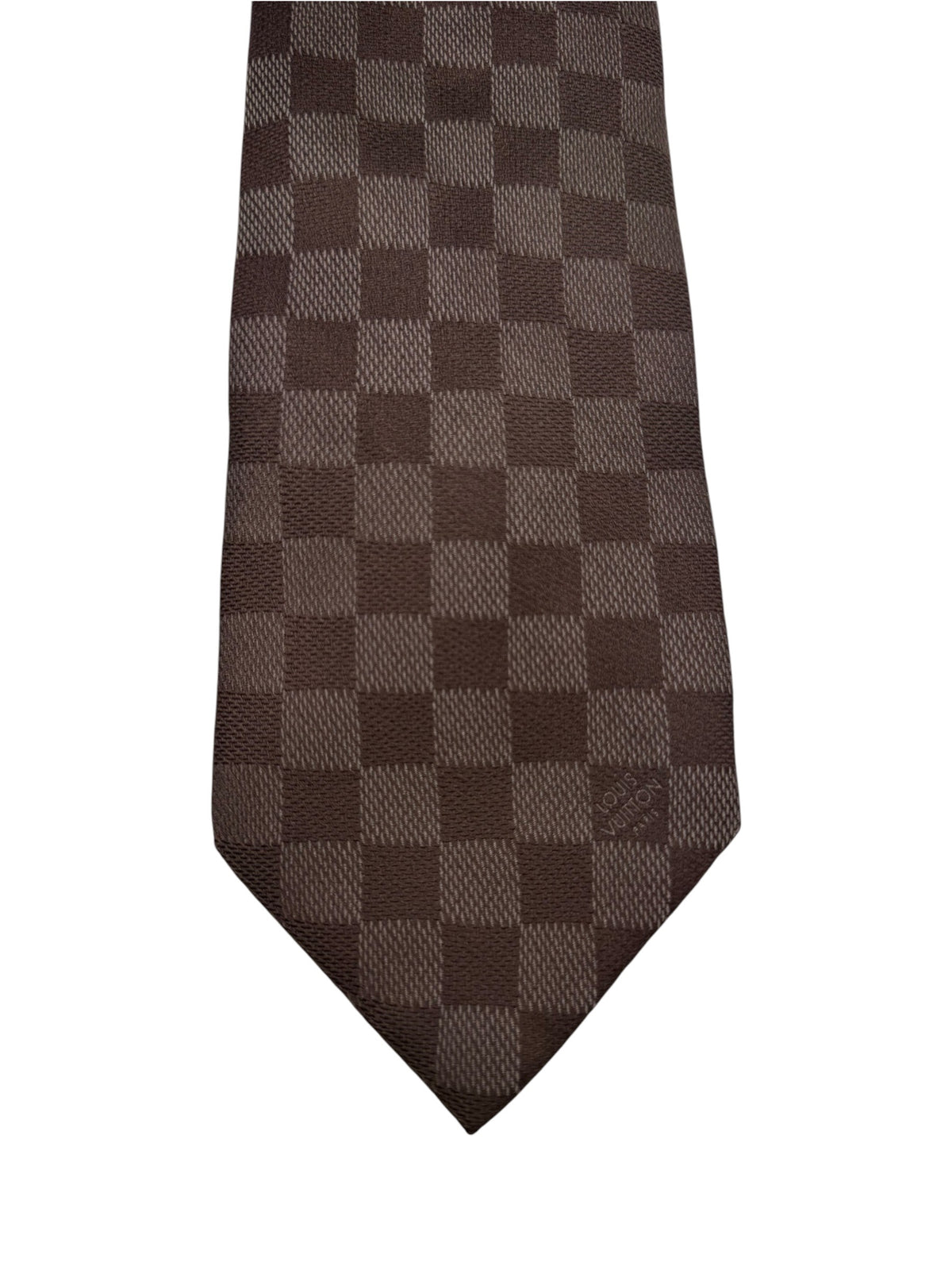 Louis Vuitton Damier Krawatte aus Seide