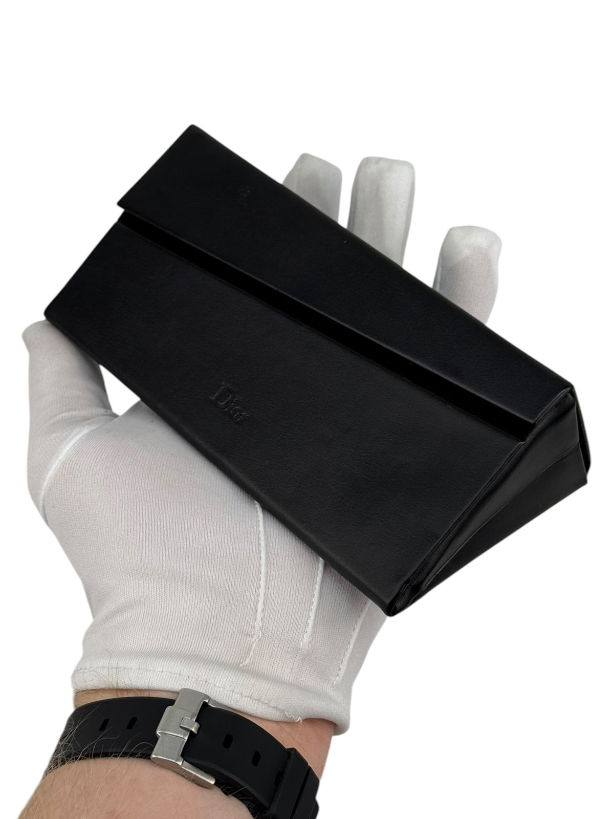 Christian Dior Brillenetui Schwarz