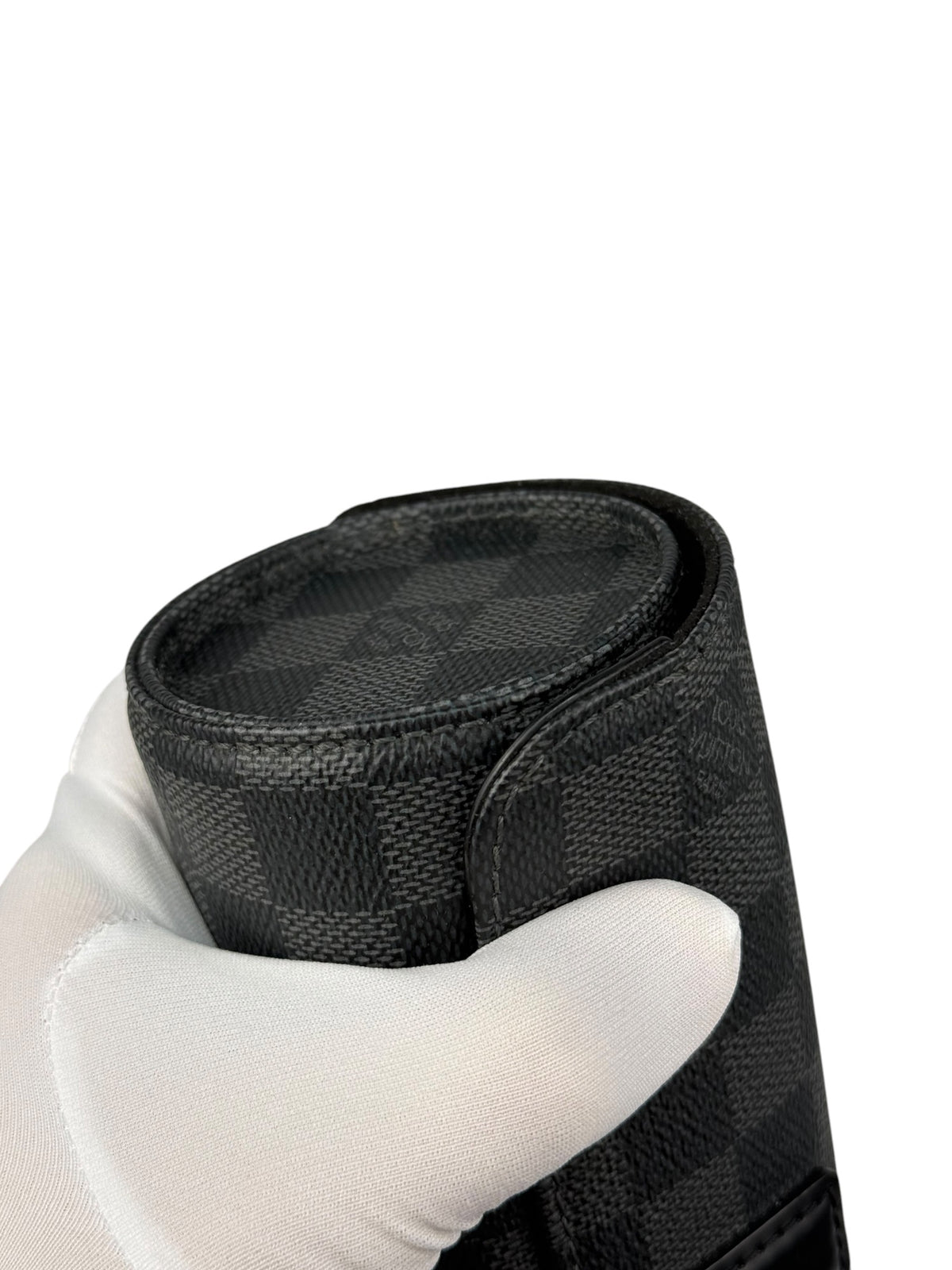 Louis Vuitton Uhrenetui Damier Graphite Canvas