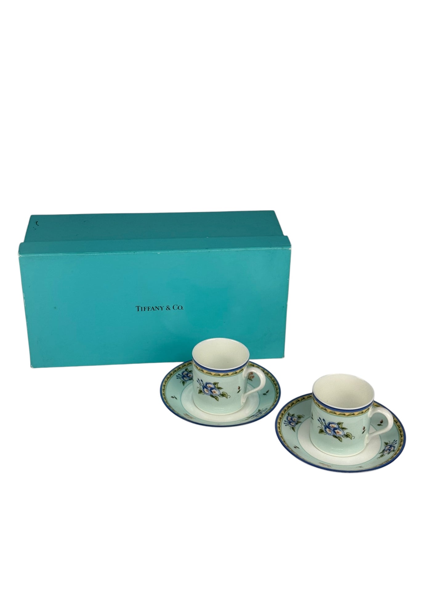 Tiffany & Co. Morning Glory Teetassen Set