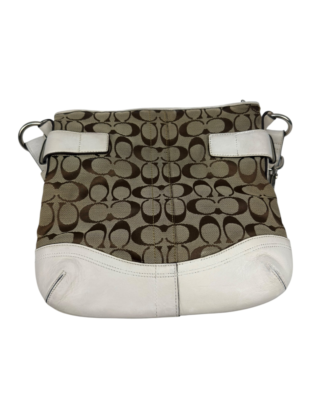 Coach Soho Signature Monogram Schultertasche