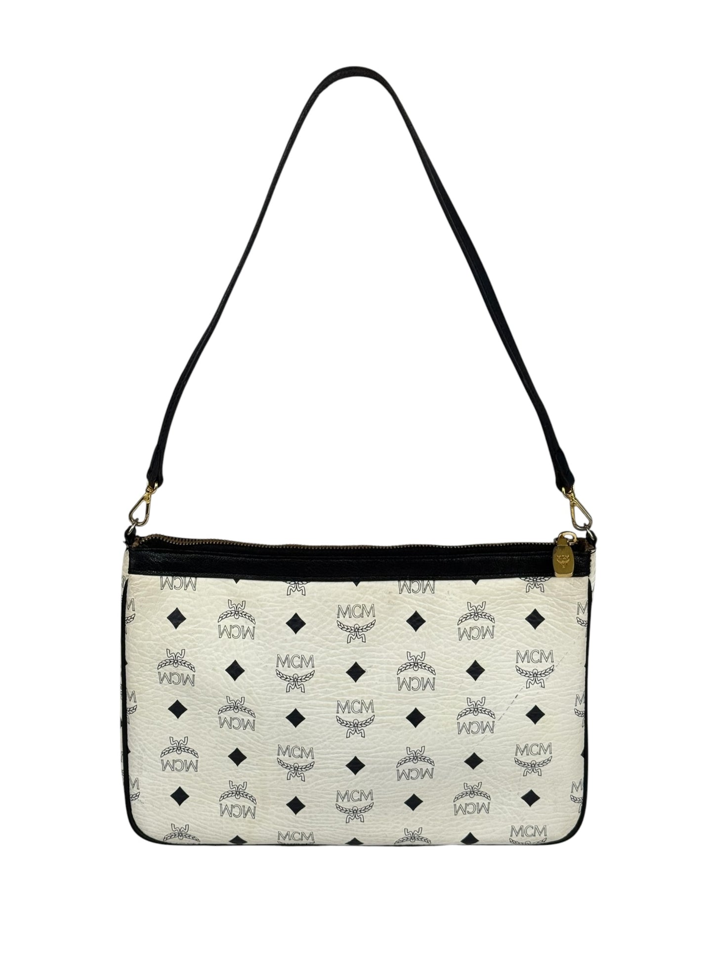 MCM Pochette weiß