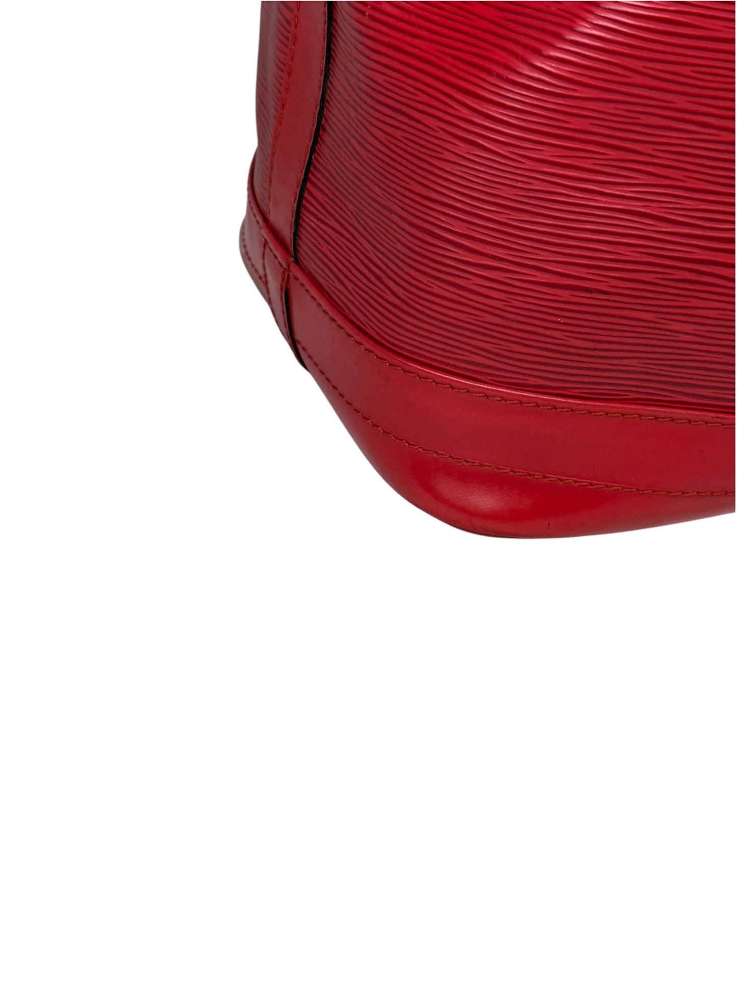 Louis Vuitton Noé Grande Epi Leder Rot Handtasche
