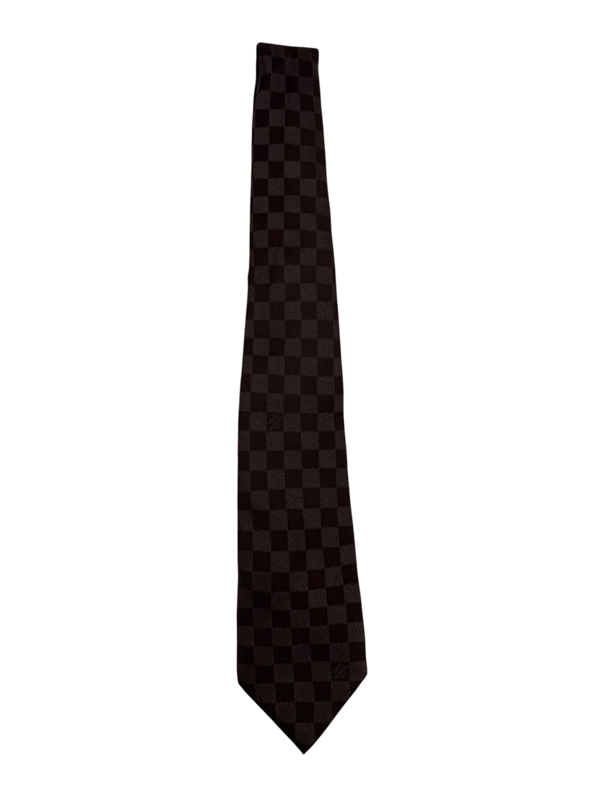 Louis Vuitton Damier Krawatte aus Seide