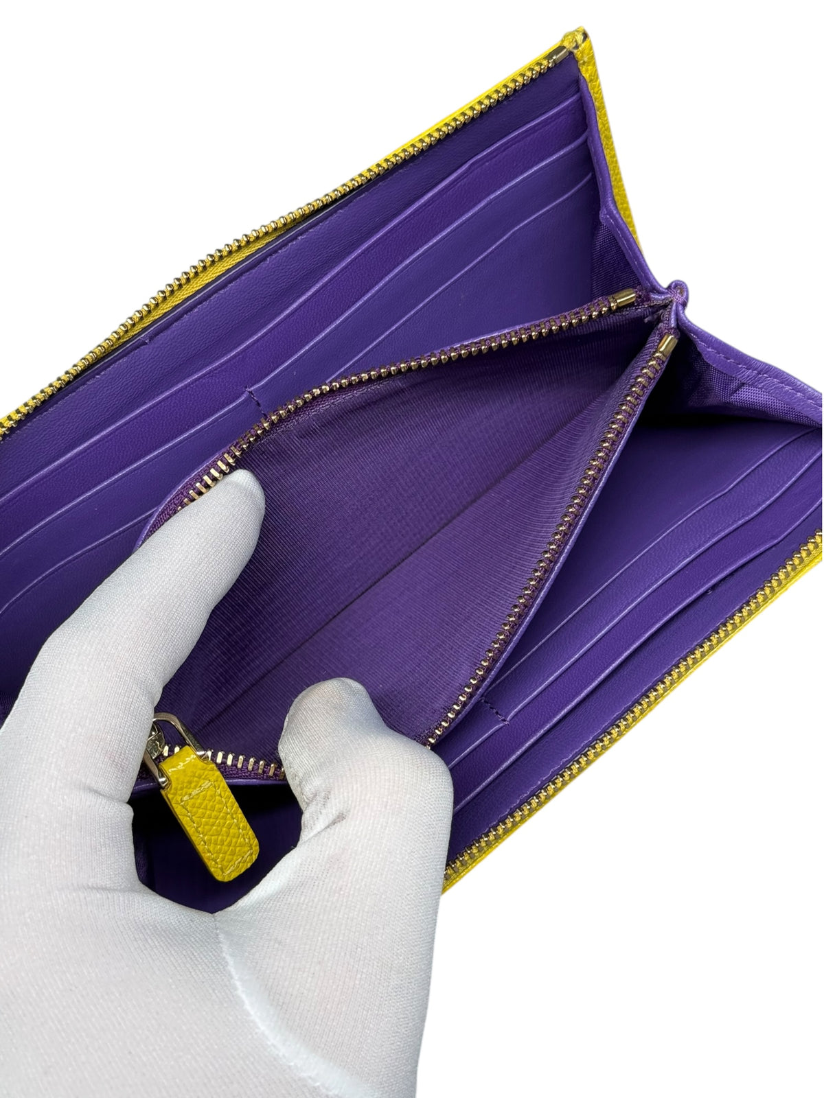 Bvlgari Ring Zip Portemonnaie