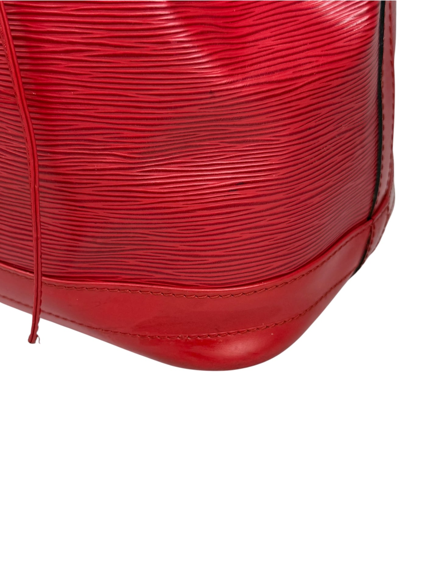Louis Vuitton Noé Grande Epi Leder Rot Handtasche